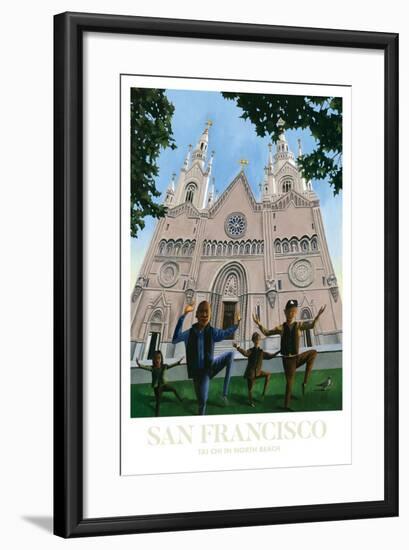 San Francisco - North Beach-Mark Ulriksen-Framed Art Print