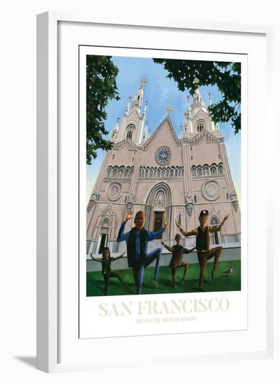 San Francisco - North Beach-Mark Ulriksen-Framed Art Print