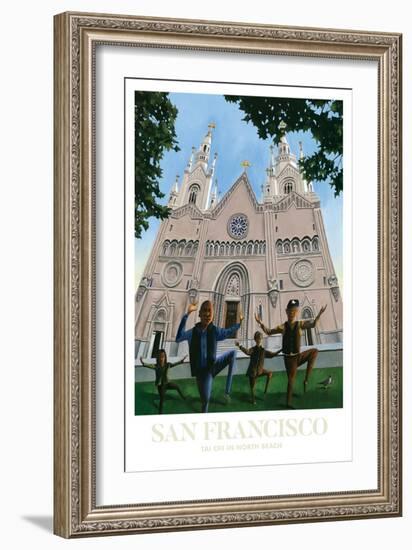 San Francisco - North Beach-Mark Ulriksen-Framed Art Print