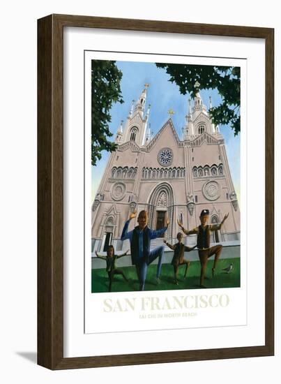 San Francisco - North Beach-Mark Ulriksen-Framed Art Print