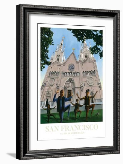 San Francisco - North Beach-Mark Ulriksen-Framed Art Print