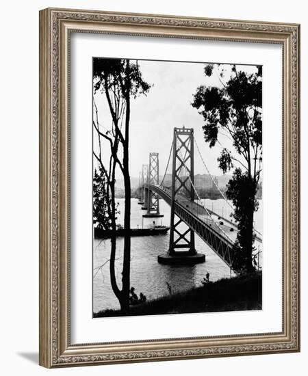 San Francisco Oakland Bay Bridge-null-Framed Photographic Print