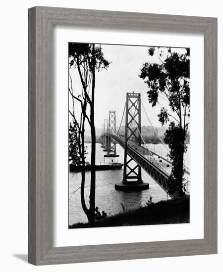 San Francisco Oakland Bay Bridge-null-Framed Photographic Print