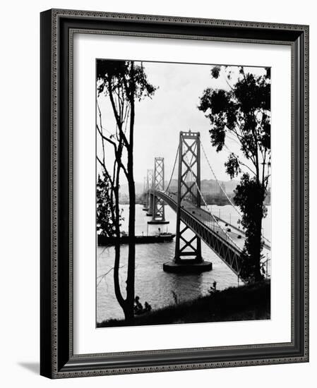 San Francisco Oakland Bay Bridge-null-Framed Photographic Print