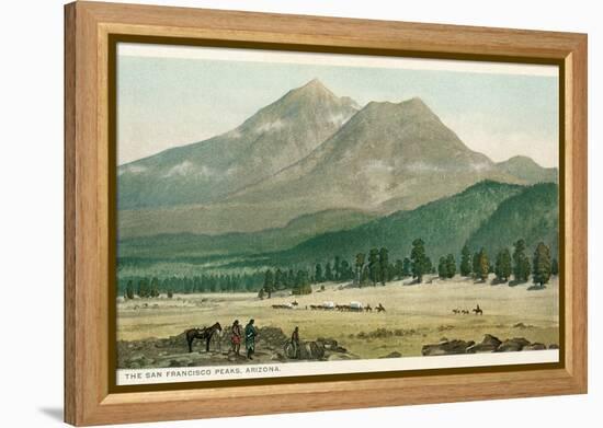 San Francisco Peaks, Arizona-null-Framed Stretched Canvas