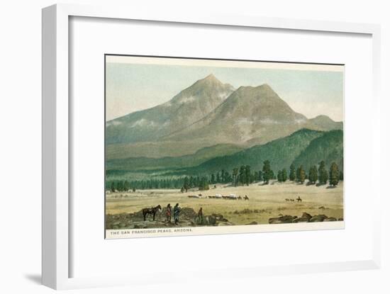 San Francisco Peaks, Arizona-null-Framed Art Print