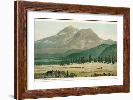 San Francisco Peaks, Arizona-null-Framed Art Print