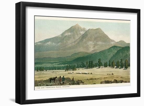 San Francisco Peaks, Arizona-null-Framed Art Print