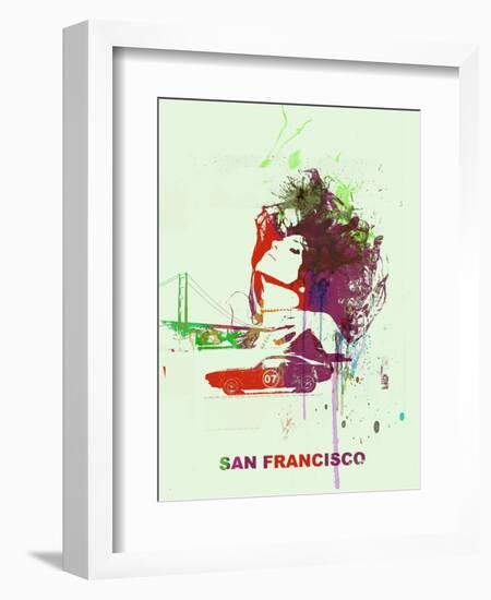 San Francisco Romance-NaxArt-Framed Art Print