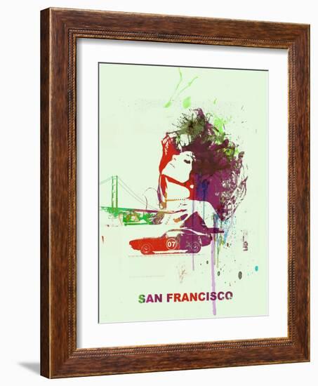 San Francisco Romance-NaxArt-Framed Art Print