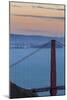 San Francisco's Golden Gate Bridge-Joe Azure-Mounted Photographic Print