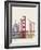 San Francisco Skyline Poster-paulrommer-Framed Art Print