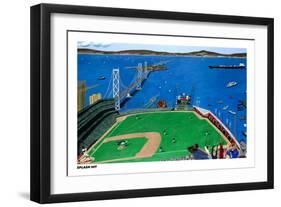 San Francisco - Splash Hit-Mark Ulriksen-Framed Art Print