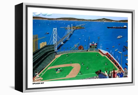 San Francisco - Splash Hit-Mark Ulriksen-Framed Stretched Canvas