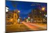 San Francisco Street at Dusk in Historic Downtown Flagstaff, Arizona, USA-Chuck Haney-Mounted Photographic Print