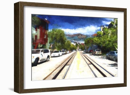 San Francisco Street II-Philippe Hugonnard-Framed Giclee Print