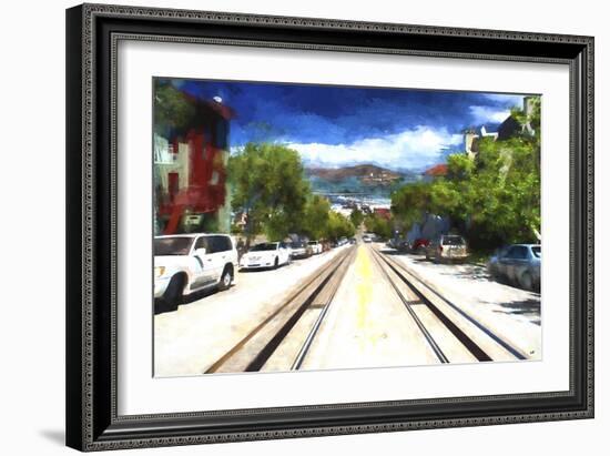 San Francisco Street II-Philippe Hugonnard-Framed Giclee Print