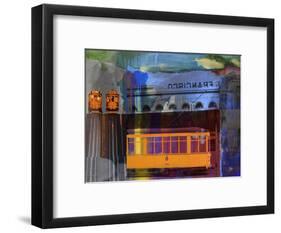 San Francisco Trolley Car-Sisa Jasper-Framed Art Print
