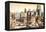 San Francisco View to Bay Brid-Matthew Daniels-Framed Stretched Canvas