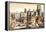 San Francisco View to Bay Brid-Matthew Daniels-Framed Stretched Canvas