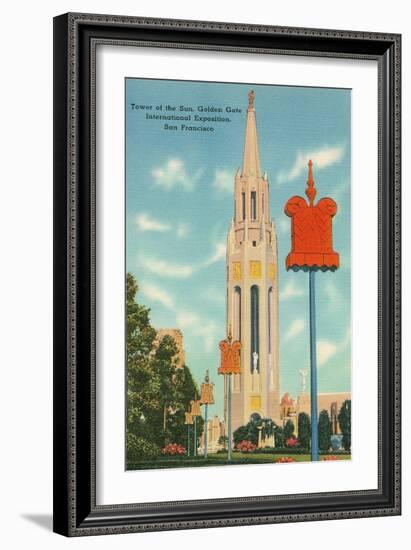 San Francisco World's Fair, Tower of the Sun-null-Framed Art Print