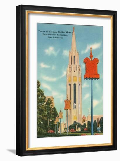 San Francisco World's Fair, Tower of the Sun-null-Framed Art Print