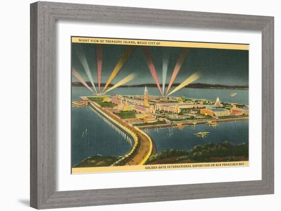 San Francisco World's Fair, Treasure Island-null-Framed Art Print