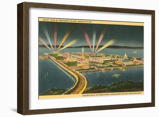 San Francisco World's Fair, Treasure Island-null-Framed Art Print