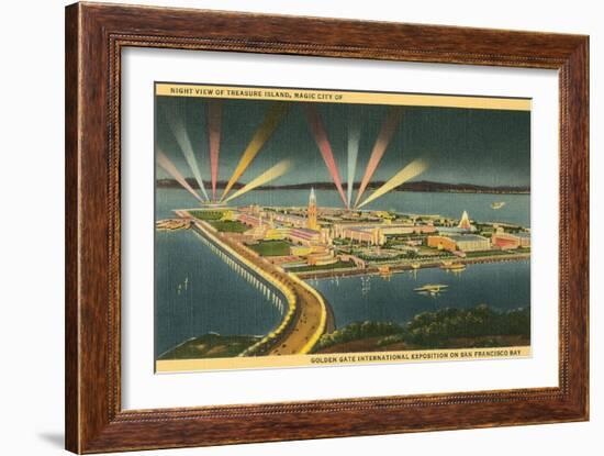 San Francisco World's Fair, Treasure Island-null-Framed Art Print