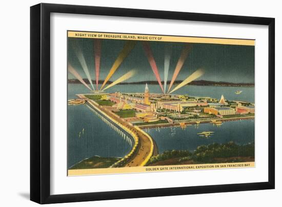 San Francisco World's Fair, Treasure Island-null-Framed Art Print