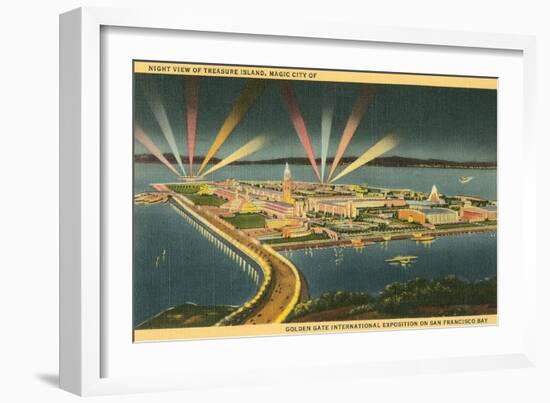 San Francisco World's Fair, Treasure Island-null-Framed Art Print