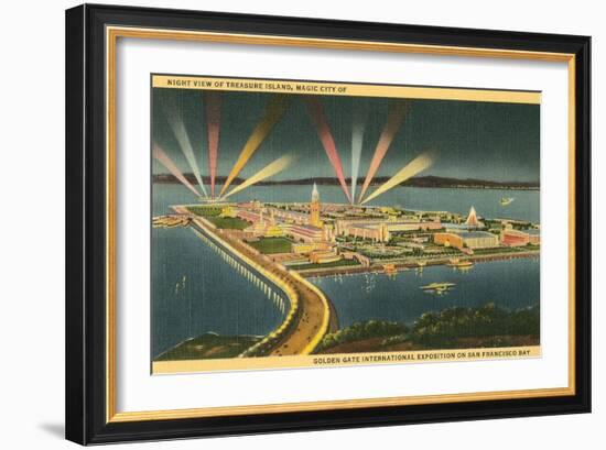 San Francisco World's Fair, Treasure Island-null-Framed Art Print