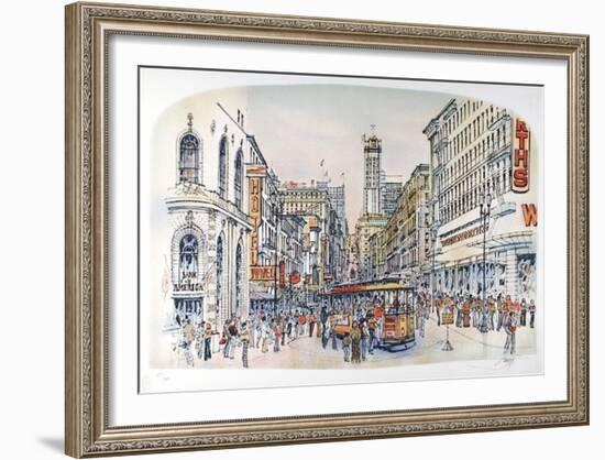 San Francisco-Rolf Rafflewski-Framed Limited Edition