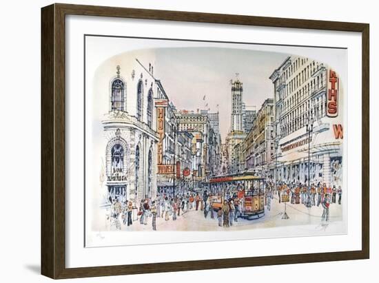 San Francisco-Rolf Rafflewski-Framed Limited Edition