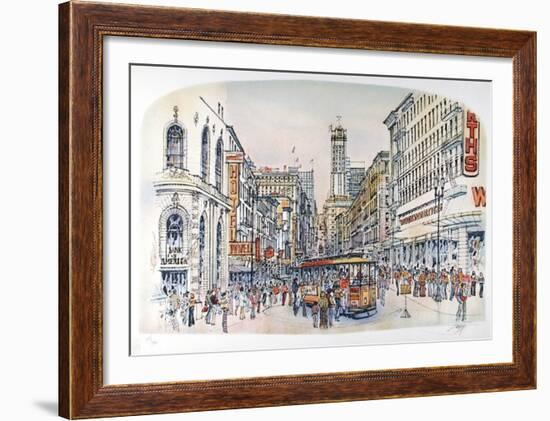 San Francisco-Rolf Rafflewski-Framed Limited Edition