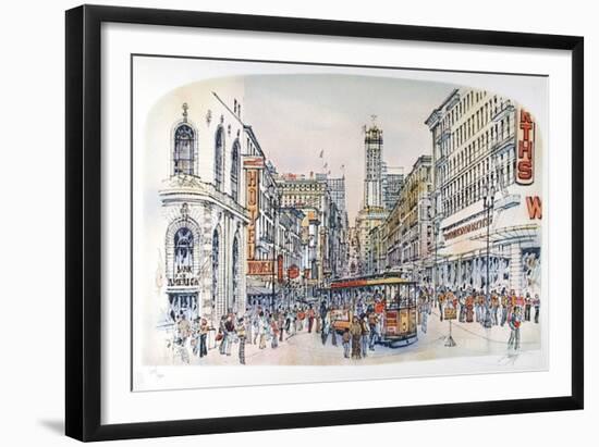 San Francisco-Rolf Rafflewski-Framed Limited Edition