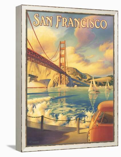 San Francisco-Kerne Erickson-Framed Premier Image Canvas