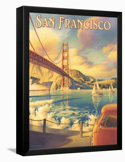 San Francisco-Kerne Erickson-Framed Premier Image Canvas