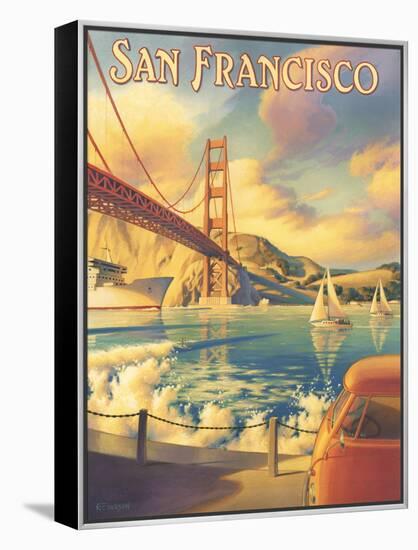 San Francisco-Kerne Erickson-Framed Premier Image Canvas