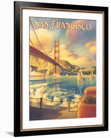 San Francisco-Kerne Erickson-Framed Premium Giclee Print