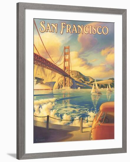 San Francisco-Kerne Erickson-Framed Giclee Print