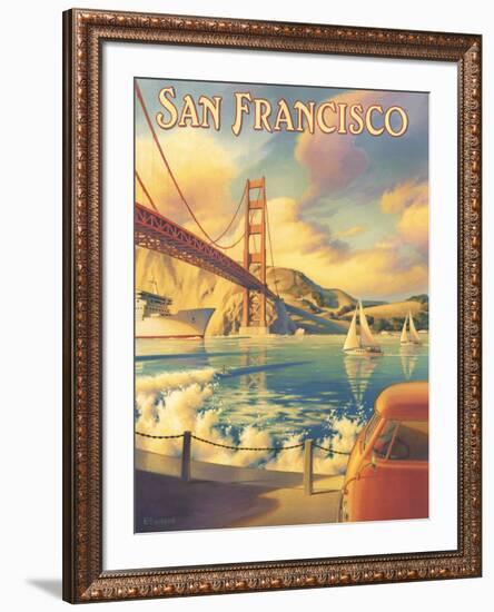 San Francisco-Kerne Erickson-Framed Giclee Print