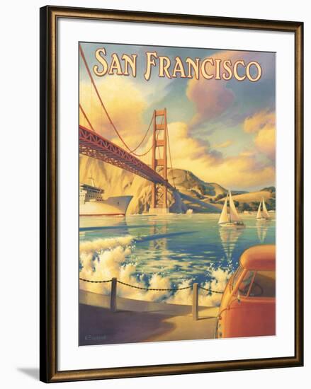 San Francisco-Kerne Erickson-Framed Giclee Print