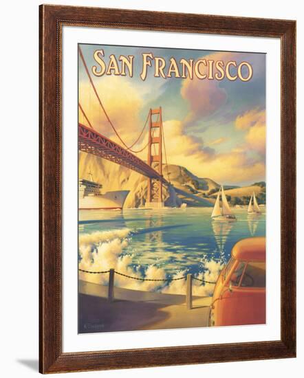 San Francisco-Kerne Erickson-Framed Giclee Print