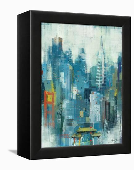 San Francisco-Eric Yang-Framed Stretched Canvas