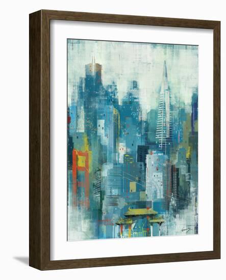 San Francisco-Eric Yang-Framed Premium Giclee Print