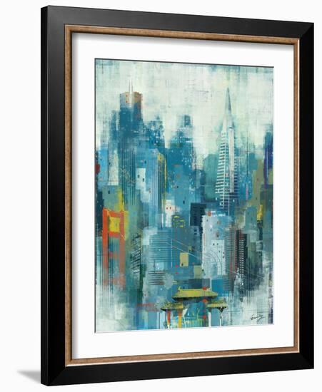 San Francisco-Eric Yang-Framed Premium Giclee Print