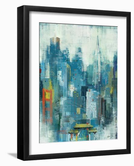 San Francisco-Eric Yang-Framed Premium Giclee Print