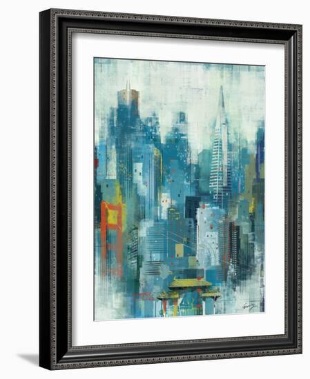 San Francisco-Eric Yang-Framed Premium Giclee Print