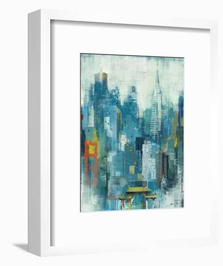 San Francisco-Eric Yang-Framed Art Print